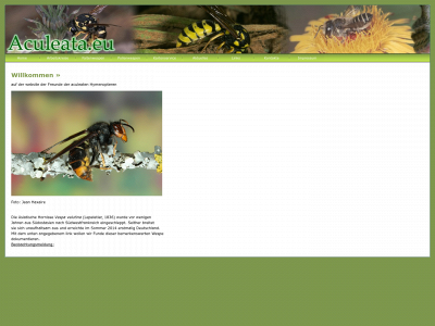 aculeata.eu snapshot