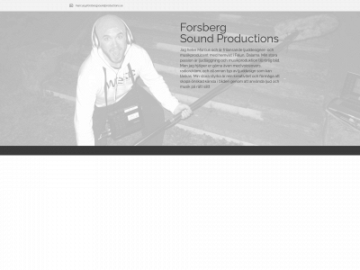 forsbergsoundproductions.se snapshot