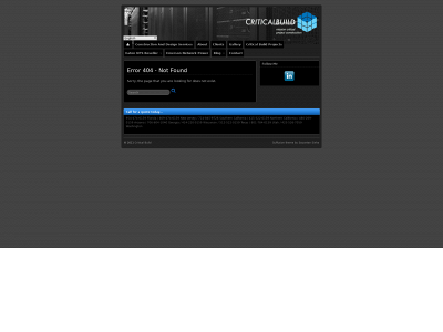 criticalbuild.com snapshot