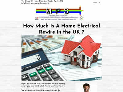 cost-to-rewire-a-house.co.uk snapshot
