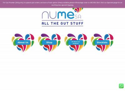 numesa.co.za snapshot