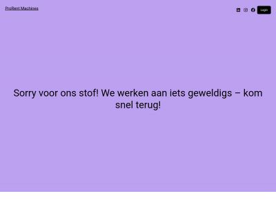 prorentmachines.nl snapshot
