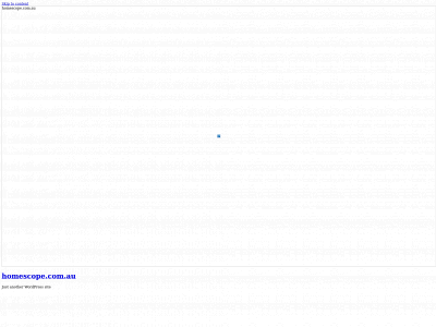 homescope.com.au snapshot