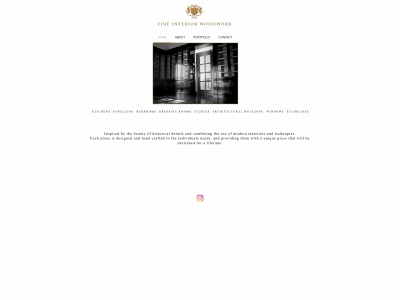 fineinteriorwoodwork.com snapshot