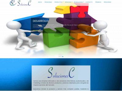solucionesc.com snapshot