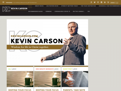 kevincarson.com snapshot