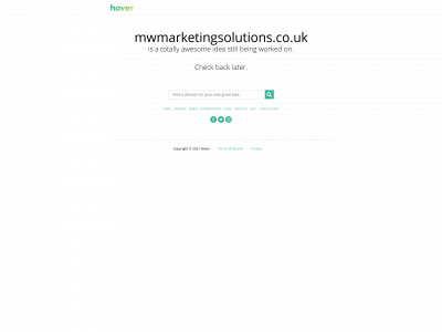 mwmarketingsolutions.co.uk snapshot