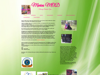 mariesmod.se snapshot