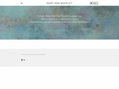 www.maryannwakeley.com snapshot