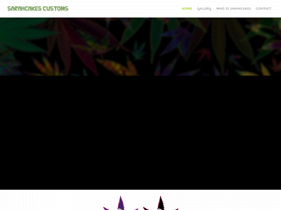 www.sarahcakescustoms.com snapshot
