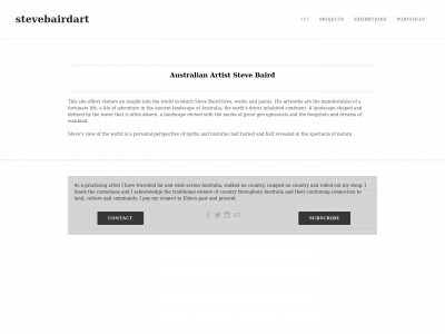www.stevebairdart.com snapshot
