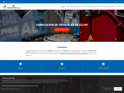 www.troquelesferriz.es snapshot