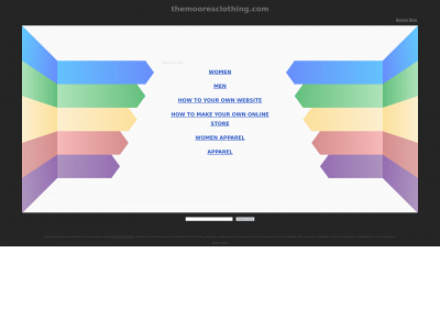 themooresclothing.com snapshot