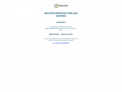 mastercrepesid.com snapshot