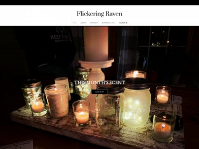 flickeringraven.com snapshot