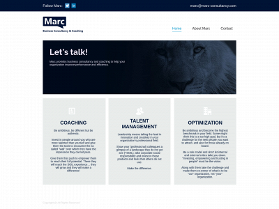 marc-consultancy.com snapshot