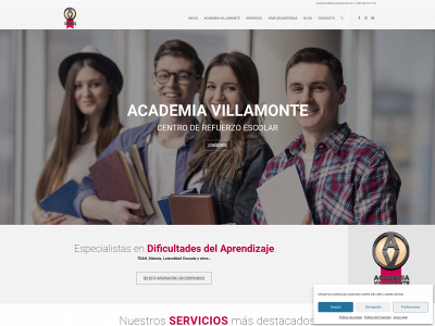 academiavillamonte.com snapshot