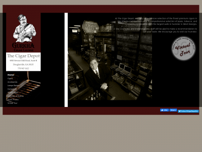 thecigardepotga.com snapshot