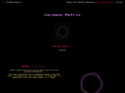 cardanomatrix.art snapshot