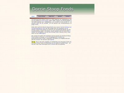 dorriestoopfonds.nl snapshot
