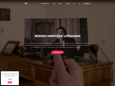 jewish-heritage-lithuania.org snapshot