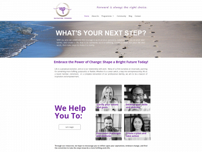 navigatingprogress.com snapshot