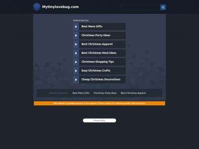 mytinylovebug.com snapshot