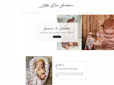 littlerosebabyboutique.com snapshot