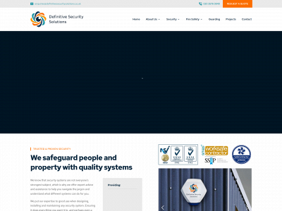 definitivesecuritysolutions.co.uk snapshot
