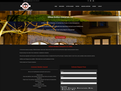 kbeconstruction.com snapshot