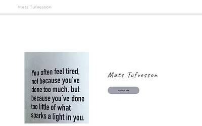 matstufvesson.com snapshot