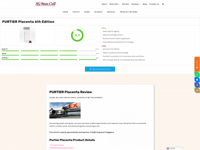 sgstemcell.com snapshot