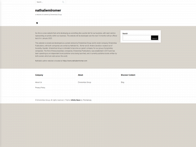 nathaliemlromer.se snapshot