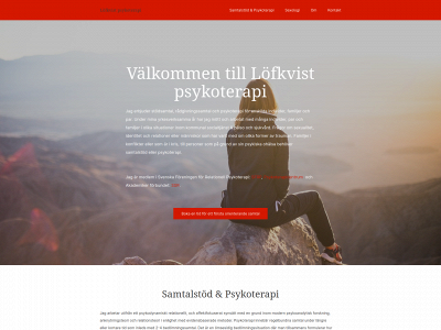 lofkvistpsykoterapi.se snapshot