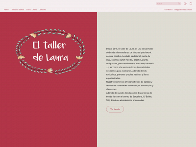 eltallerdelaura.es snapshot