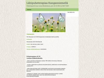 puheterapeuttiannaleenamieskolainen.fi snapshot