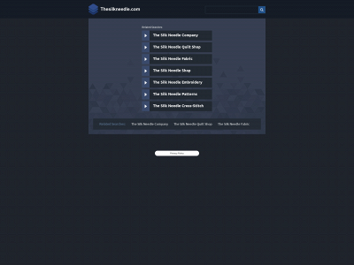 thesilkneedle.com snapshot