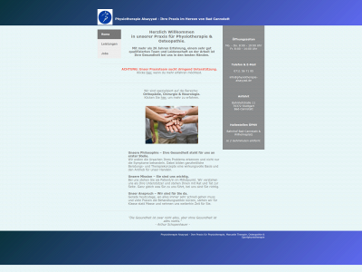 physiotherapie-alsayyad.de snapshot
