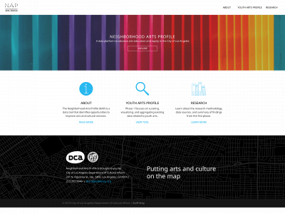 neighborhoodartsprofile.org snapshot