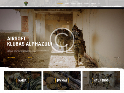 alphazulu.lt snapshot