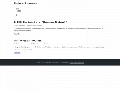 nicholasras.com snapshot