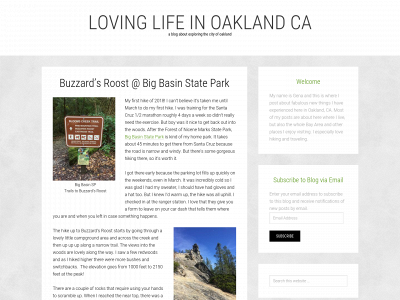 lovinglifeinoaklandca.com snapshot