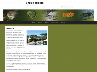 pension-talblick.com snapshot