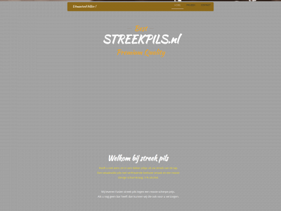 streekpils.nl snapshot