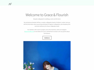 graceandflourish.com snapshot