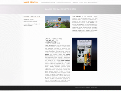lauko-reklama.lt snapshot
