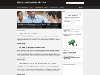 requirementdriventesting.com snapshot