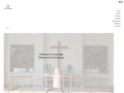 crossyoga.org snapshot