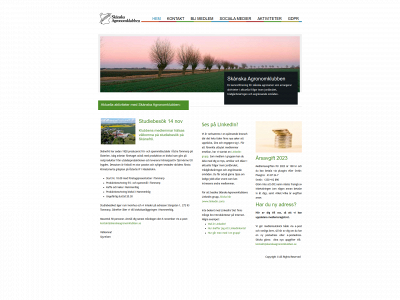 skanskaagronomklubben.se snapshot