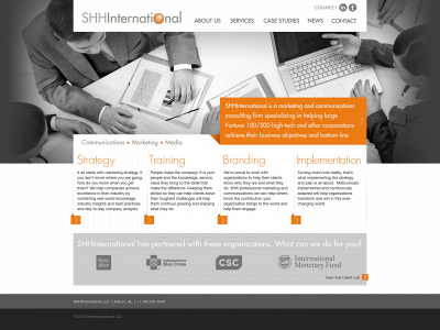 shhinternational.com snapshot